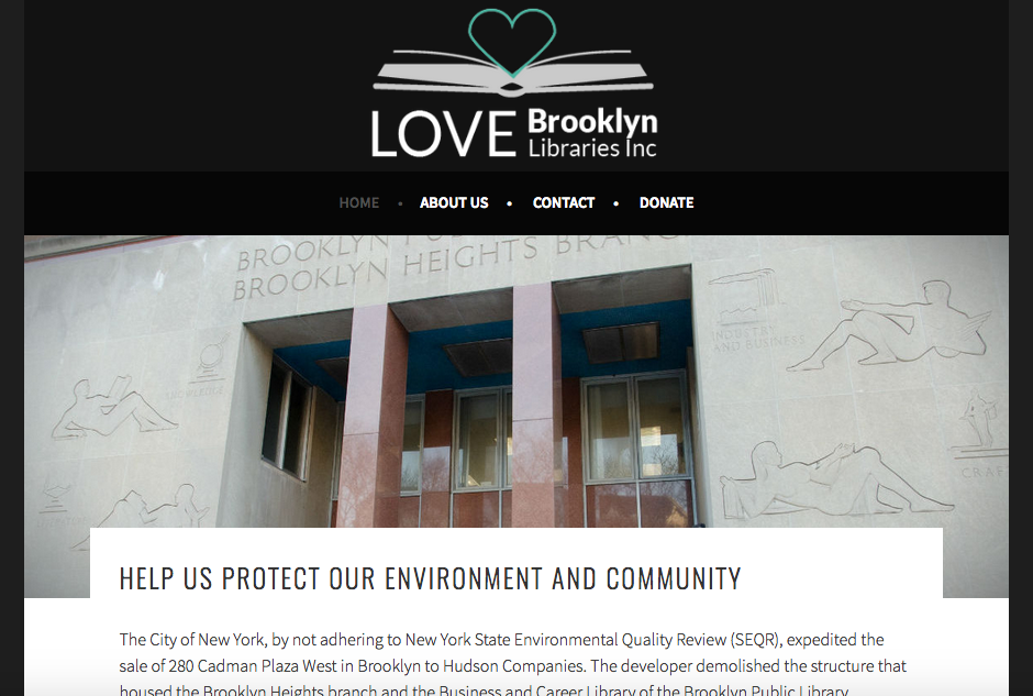 Nonprofit to save the Brooklyn Heights Library